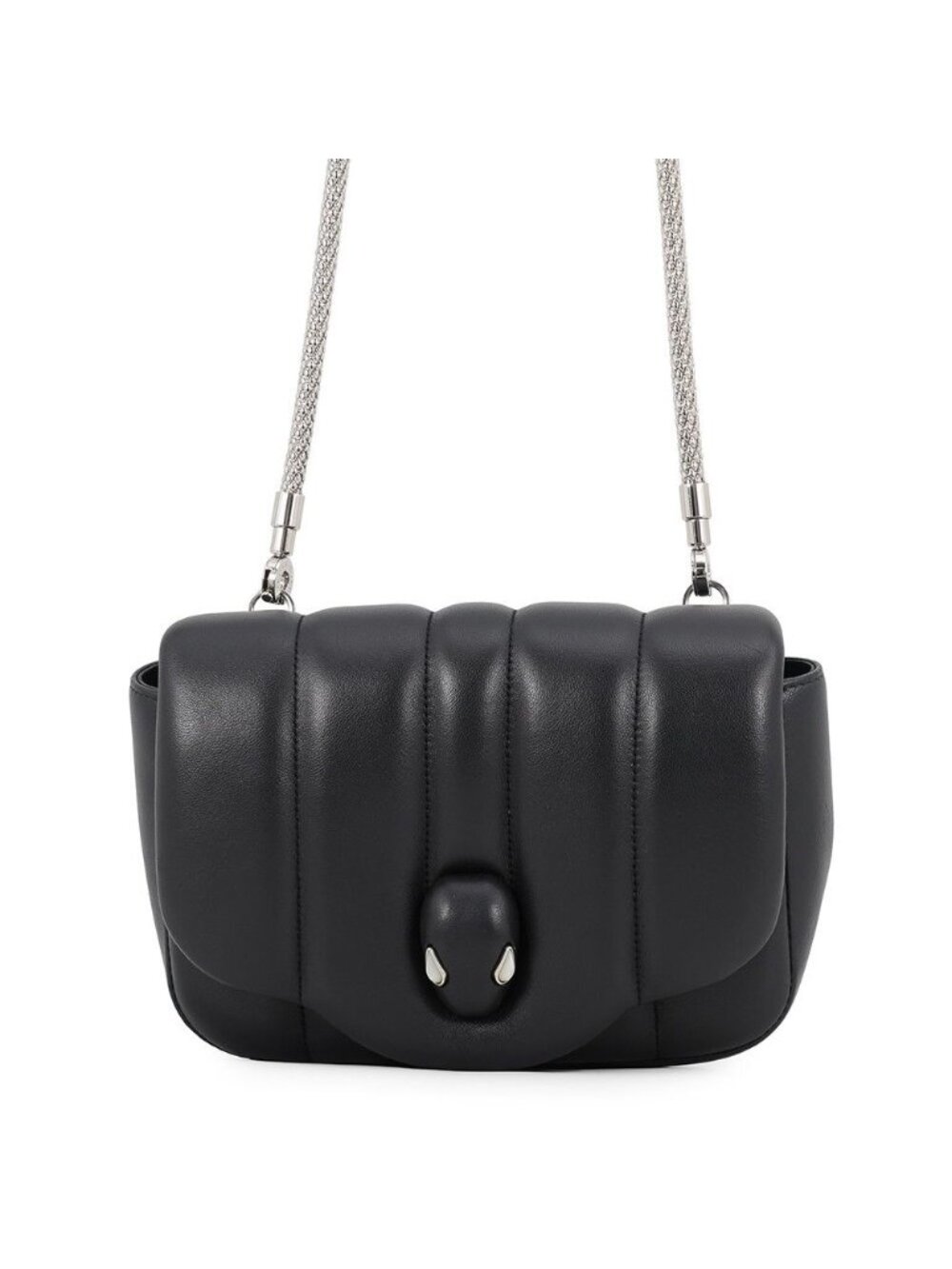 Bvlgari Shoulder Bag Ambush Collaboration Leather 3way Clutch Black